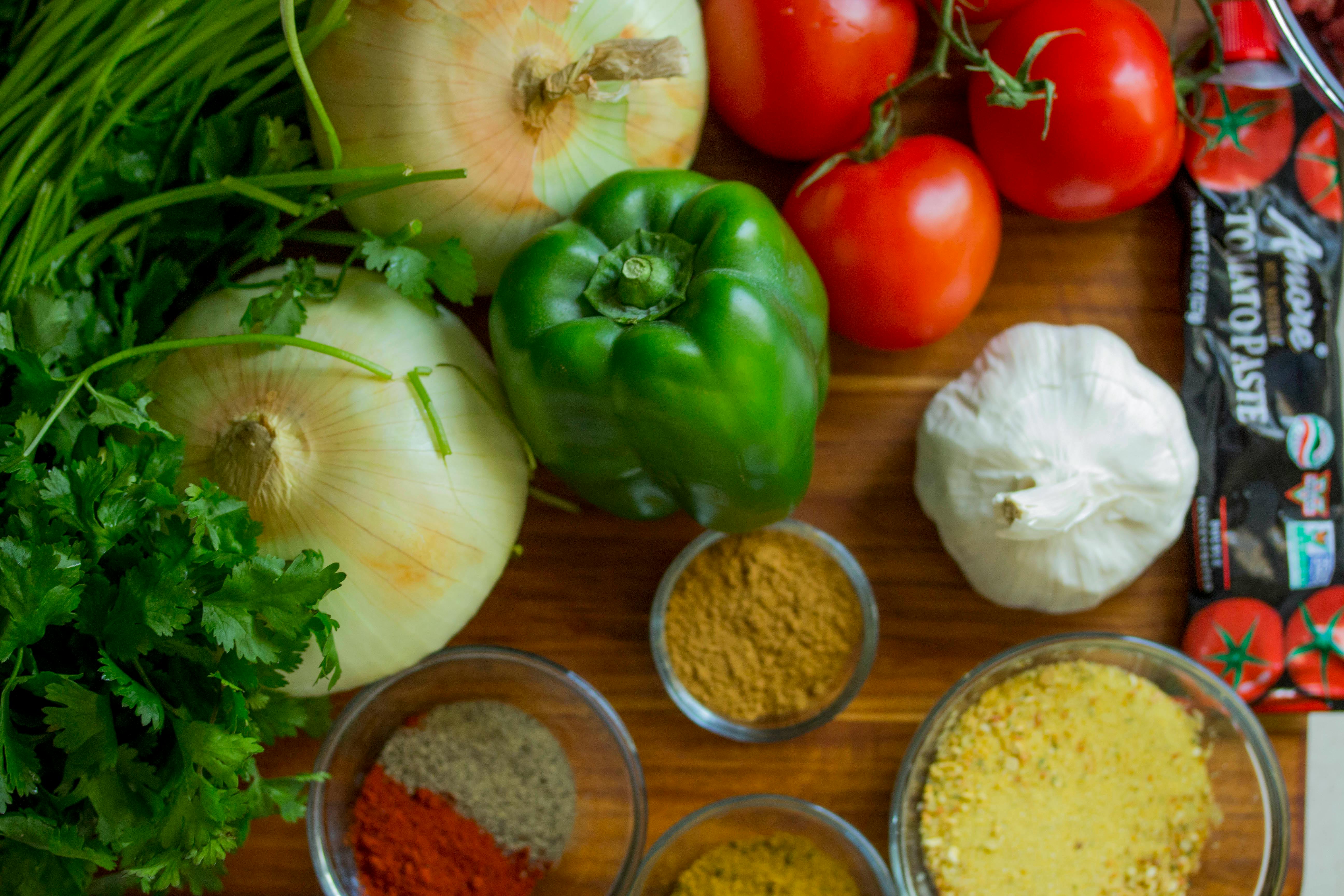 Locally sourced ingredients
